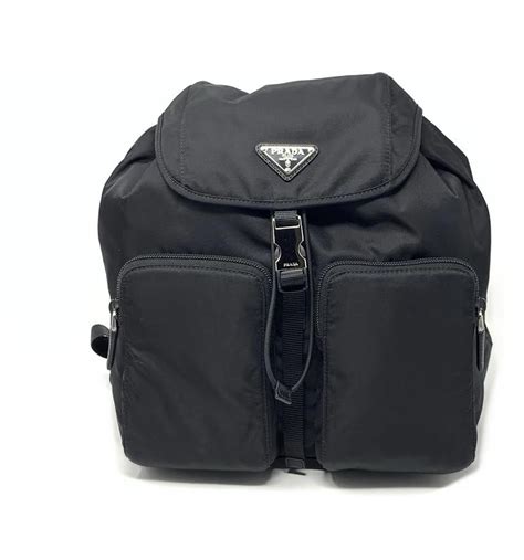 prada zaino backpack nylon black|Black Re.